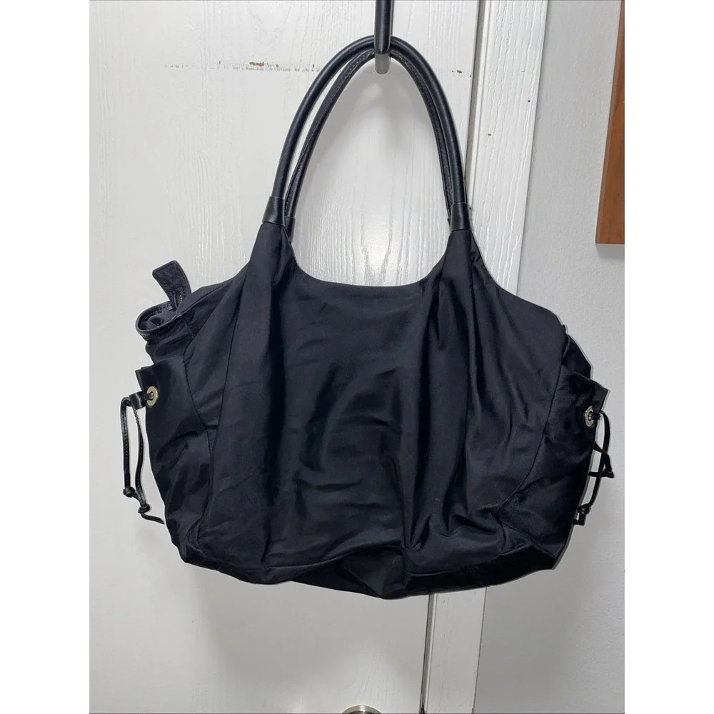 Kate Spade Black Nylon Shoulder Bag Large Purse Diaper Bag